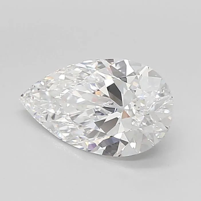 2.71ct Pear Lab Grown Diamond (Colour D, Clarity FL, Cut EX, IGI Certified)
