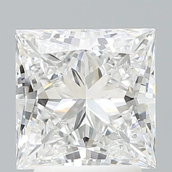 2.71ct Princess Lab Grown Diamond (Colour E, Clarity VVS2, IGI Certified)