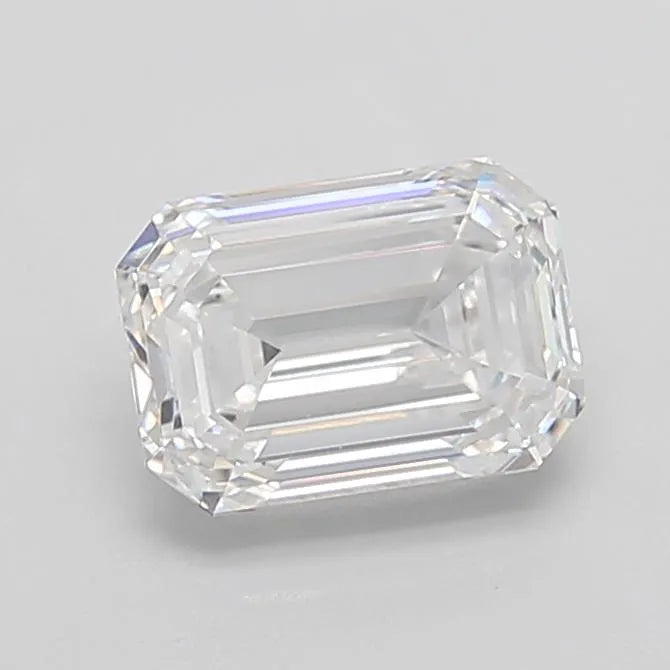 2.72ct Emerald Lab Grown Diamond (Colour D, Clarity VVS1, IGI Certified)