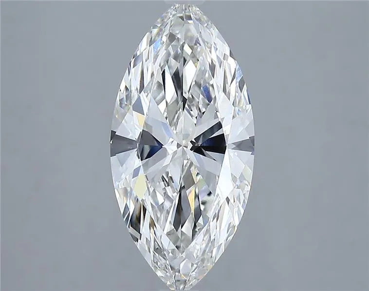 2.72ct Marquise Lab Grown Diamond (Colour F, Clarity VS1, IGI Certified)