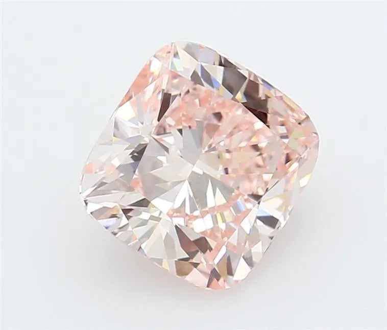 2.73ct Cushion modified Lab Grown Diamond (Colour Fancy Intense Pink, Clarity VVS2, IGI Certified)