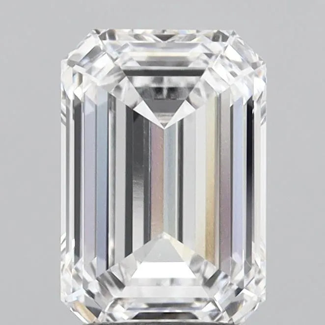 2.73ct Emerald Lab Grown Diamond (Colour D, Clarity VVS2, IGI Certified)
