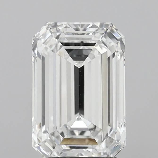 2.73ct Emerald Lab Grown Diamond (Colour D, Clarity VVS2, IGI Certified)