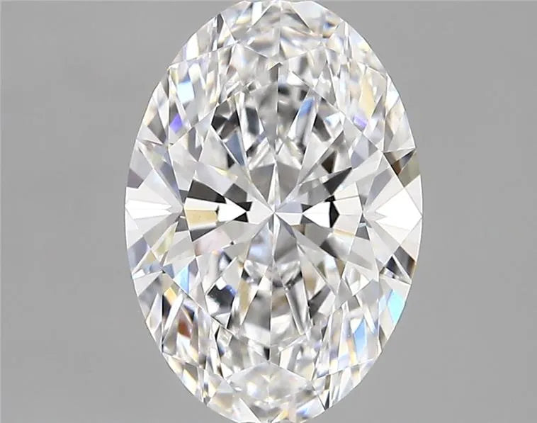 2.73ct Oval Lab Grown Diamond (Colour D, Clarity VVS2, IGI Certified)