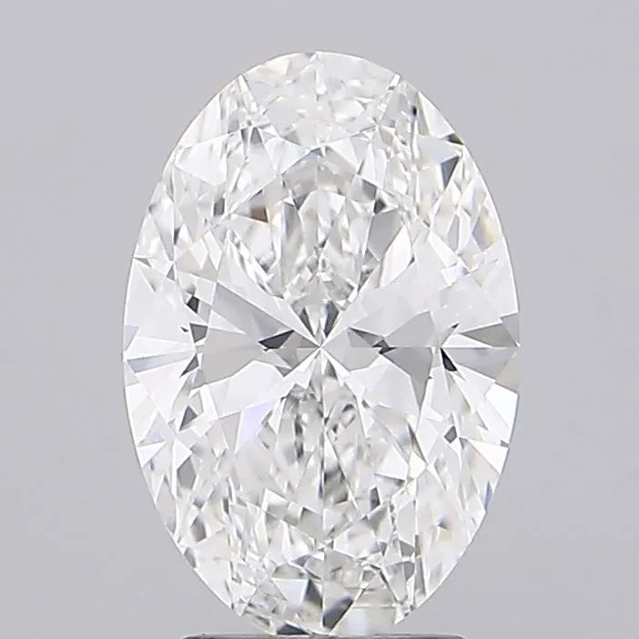 2.73ct Oval Lab Grown Diamond (Colour F, Clarity VVS2, IGI Certified)