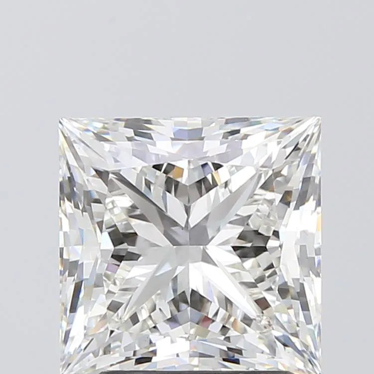 2.73ct Princess Lab Grown Diamond (Colour G, Clarity VS1, IGI Certified)