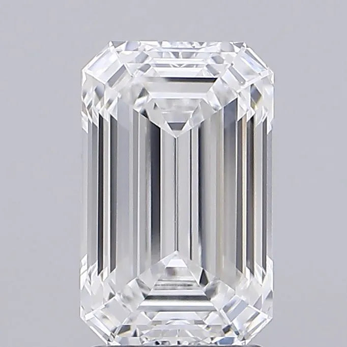 2.74ct Emerald Lab Grown Diamond (Colour D, Clarity VVS1, IGI Certified)