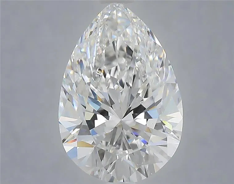 2.74ct Pear Lab Grown Diamond (Colour E, Clarity VVS2, IGI Certified)