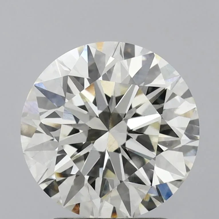 2.74ct Round Lab Grown Diamond (Colour J, Clarity VVS2, Cut EX, IGI Certified)
