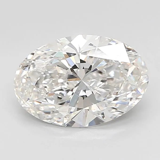 2.75ct Oval Lab Grown Diamond (Colour F, Clarity VVS2, IGI Certified)