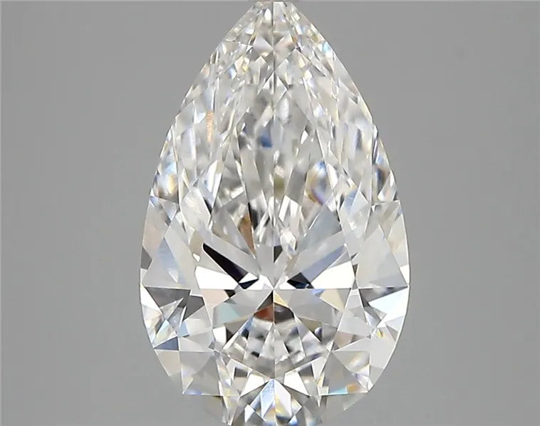 2.75ct Pear Lab Grown Diamond (Colour E, Clarity FL, IGI Certified)
