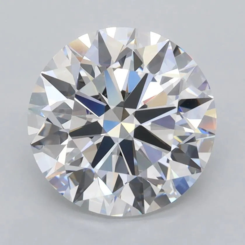 2.75ct Round Lab Grown Diamond (Colour D, Clarity VVS1, Cut ID, IGI Certified)