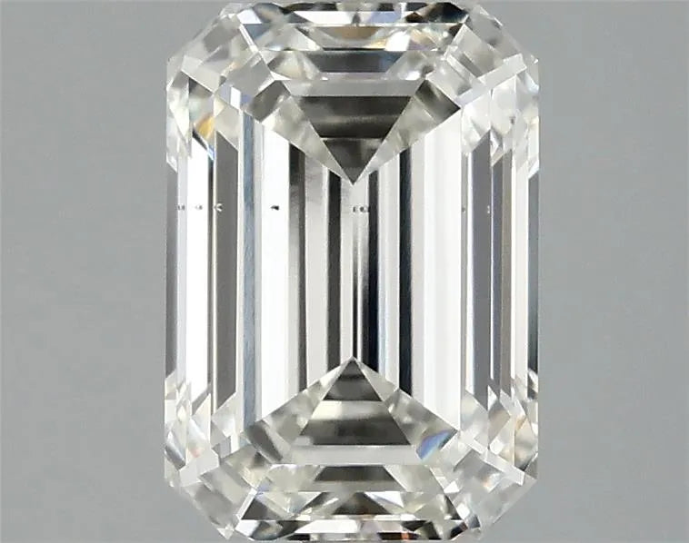 2.76ct Emerald Lab Grown Diamond (Colour H, Clarity SI1, IGI Certified)