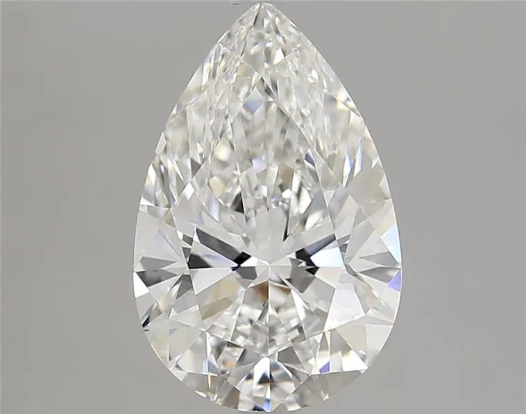 2.76ct Pear Lab Grown Diamond (Colour E, Clarity VVS1, Cut EX, IGI Certified)