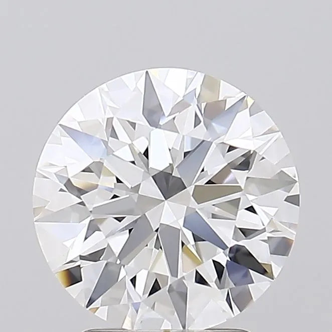 2.76ct Round Lab Grown Diamond (Colour D, Clarity IF, Cut ID, IGI Certified)
