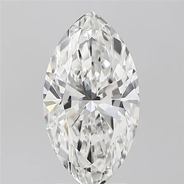 2.77ct Marquise Lab Grown Diamond (Colour F, Clarity VS1, IGI Certified)