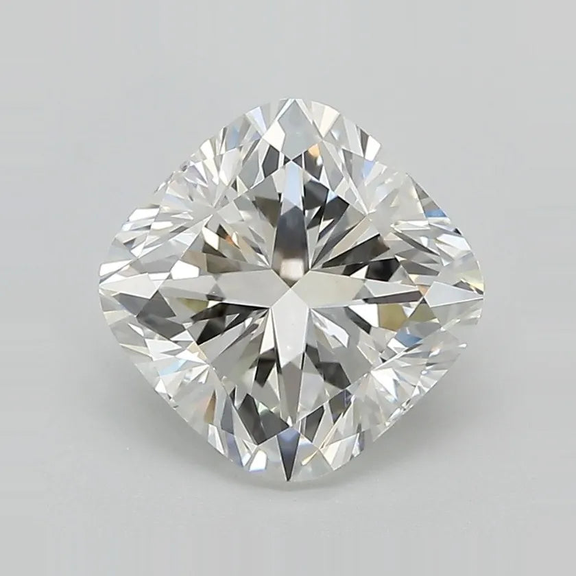 2.78ct Cushion modified Lab Grown Diamond (Colour G, Clarity VVS2, IGI Certified)