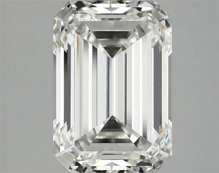 2.78ct Emerald Lab Grown Diamond (Colour F, Clarity VVS2, IGI Certified)