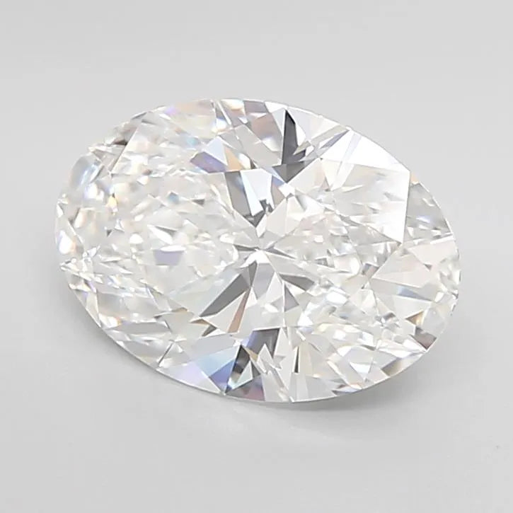 2.78ct Oval Lab Grown Diamond (Colour D, Clarity IF, Cut EX, IGI Certified)