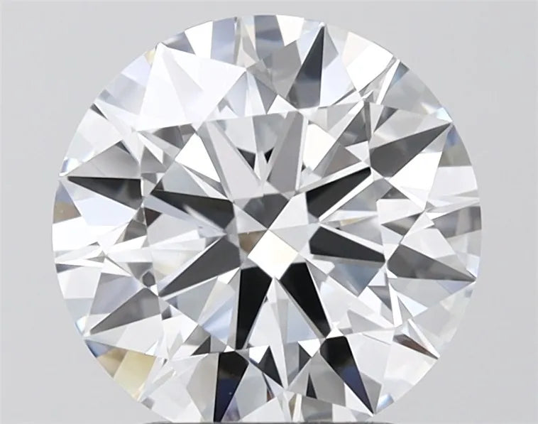 2.78ct Round Lab Grown Diamond (Colour G, Clarity VVS1, Cut ID, IGI Certified)