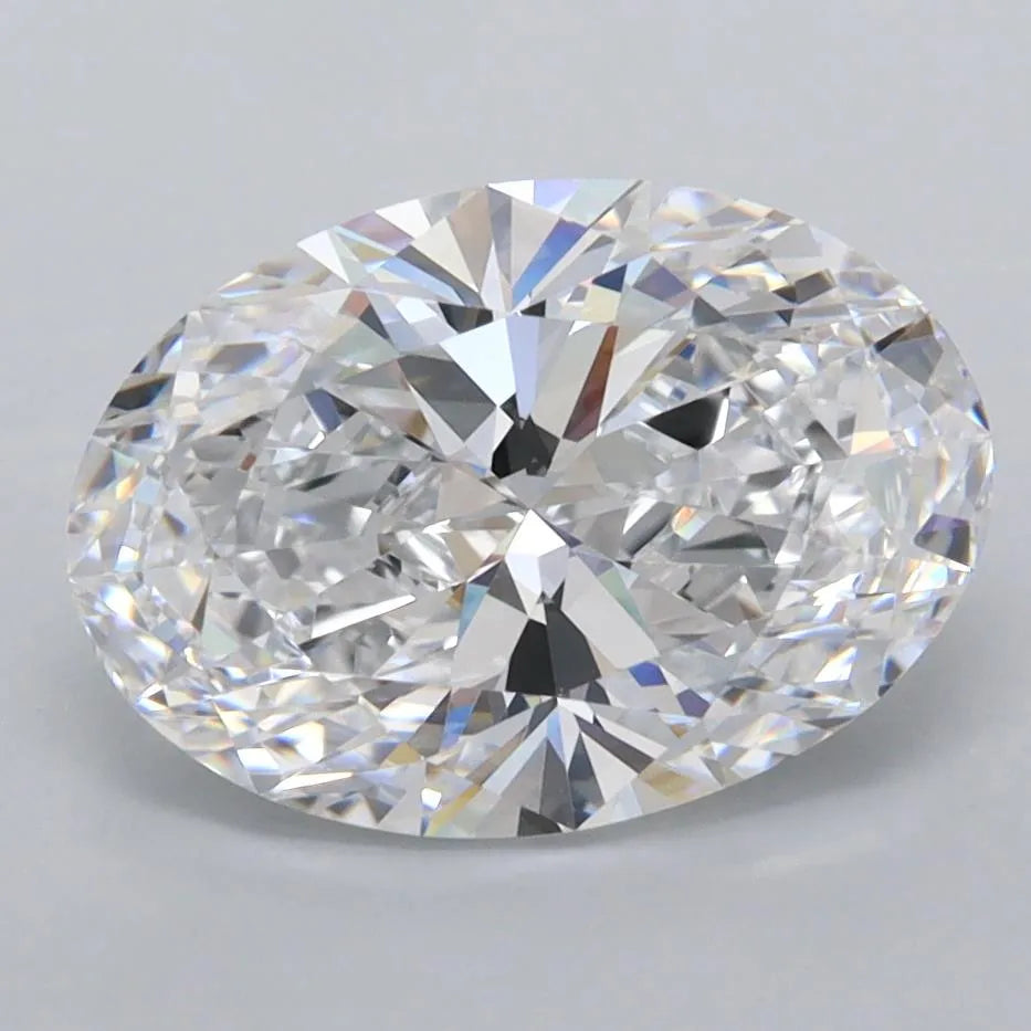 2.79ct Oval Lab Grown Diamond (Colour D, Clarity FL, IGI Certified)