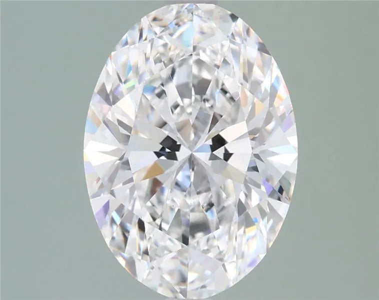 2.79ct Oval Lab Grown Diamond (Colour E, Clarity VVS2, IGI Certified)