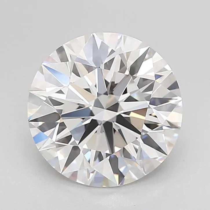 2.79ct Round Lab Grown Diamond (Colour D, Clarity IF, Cut ID, IGI Certified)