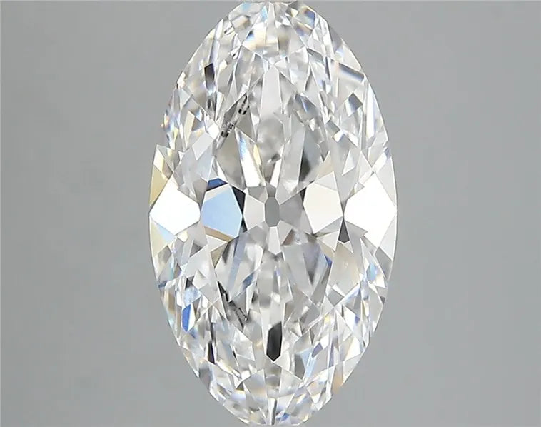 2.80ct Oval Lab Grown Diamond (Colour D, Clarity VVS1, IGI Certified)