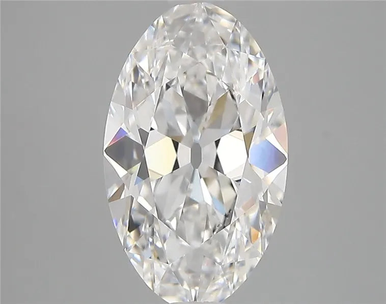 2.80ct Oval Lab Grown Diamond (Colour D, Clarity VVS2, IGI Certified)