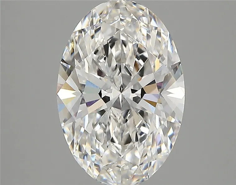 2.80ct Oval Lab Grown Diamond (Colour E, Clarity VVS2, IGI Certified)