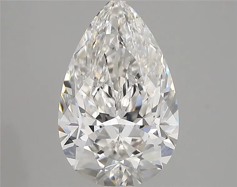 2.80ct Pear Lab Grown Diamond (Colour E, Clarity VVS2, IGI Certified)