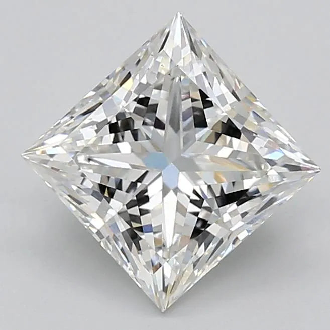 2.80ct Princess Lab Grown Diamond (Colour F, Clarity VS1, IGI Certified)
