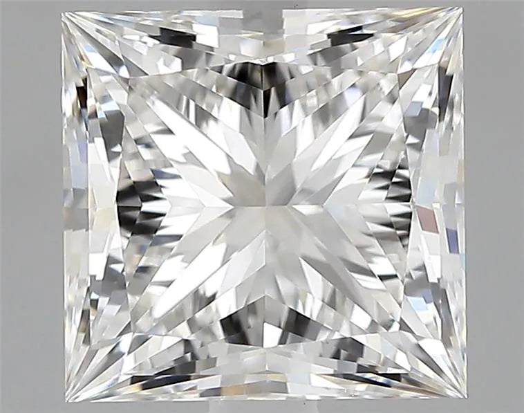 2.80ct Princess Lab Grown Diamond (Colour F, Clarity VVS2, IGI Certified)