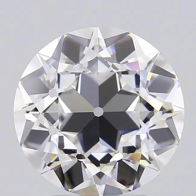 2.81ct European cut Lab Grown Diamond (Colour E, Clarity VVS2, IGI Certified)
