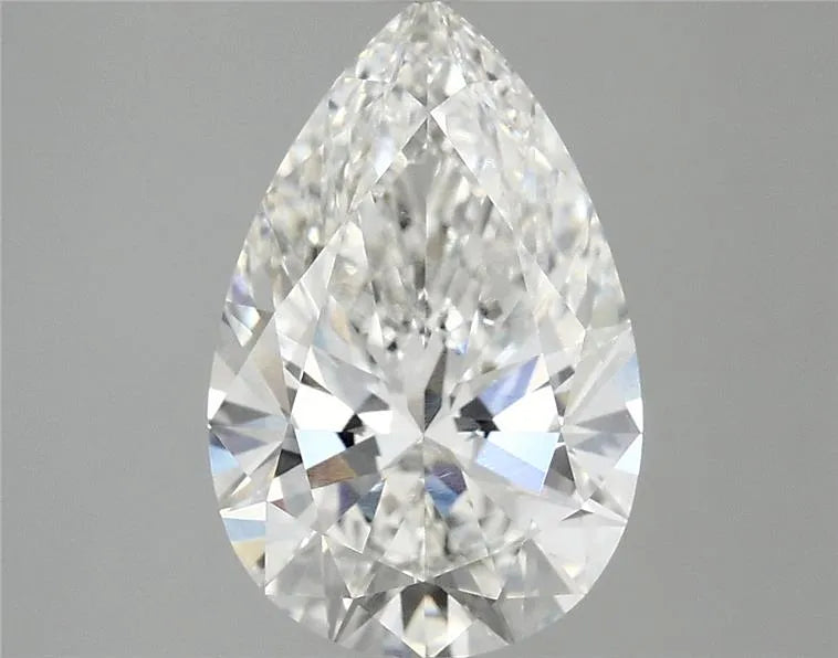 2.81ct Pear Lab Grown Diamond (Colour F, Clarity VVS2, IGI Certified)