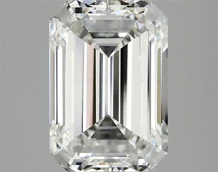 2.82ct Emerald Lab Grown Diamond (Colour F, Clarity VVS2, IGI Certified)