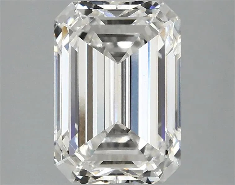 2.82ct Emerald Lab Grown Diamond (Colour F, Clarity VVS2, IGI Certified)