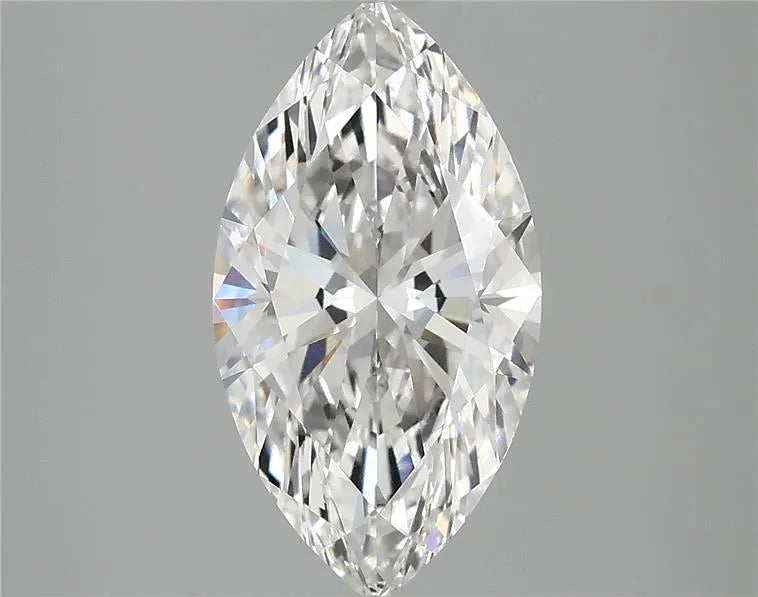 2.82ct Marquise Lab Grown Diamond (Colour F, Clarity VVS2, IGI Certified)