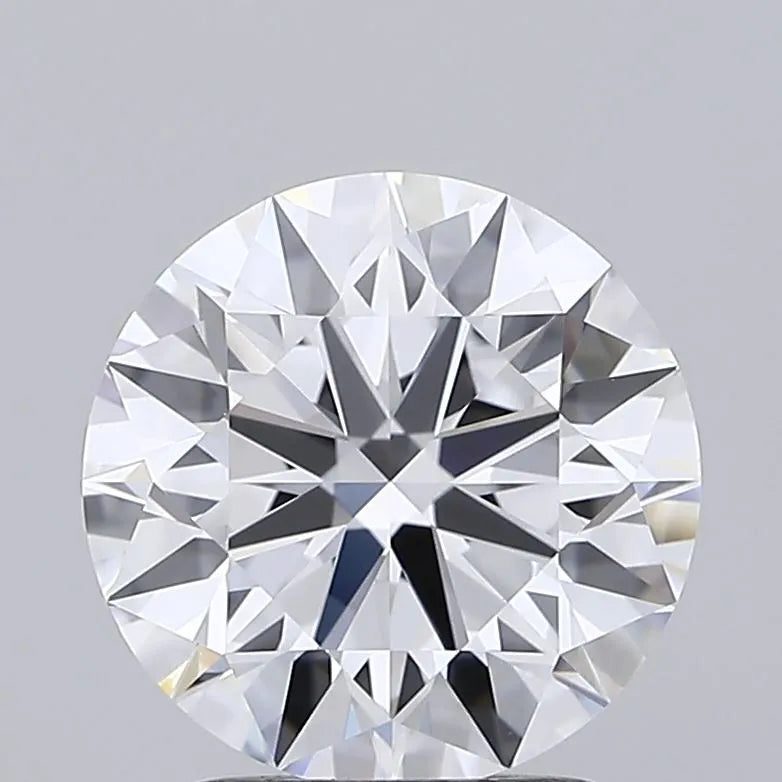 2.82ct Round Lab Grown Diamond (Colour E, Clarity IF, Cut ID, IGI Certified)