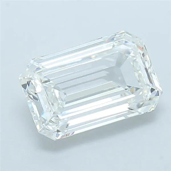 2.83ct Emerald Lab Grown Diamond (Colour F, Clarity VVS2, IGI Certified)
