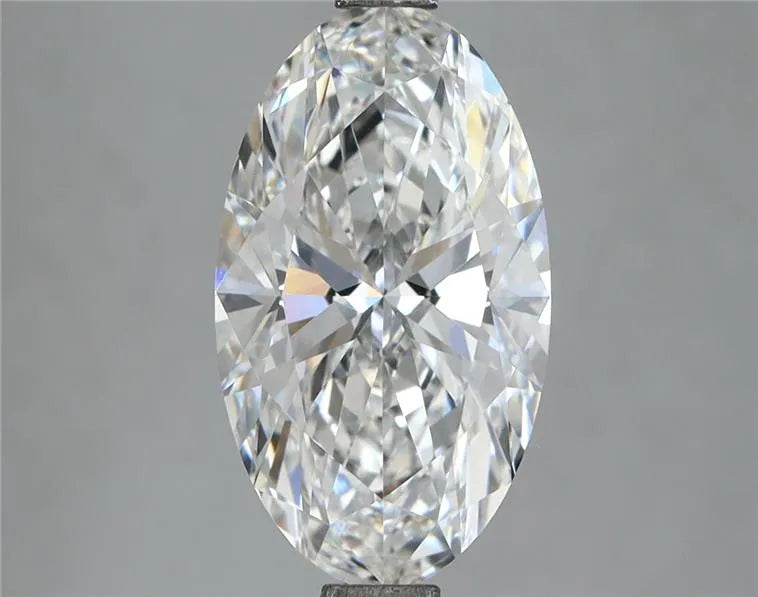 2.83ct Oval Lab Grown Diamond (Colour D, Clarity VVS2, IGI Certified)