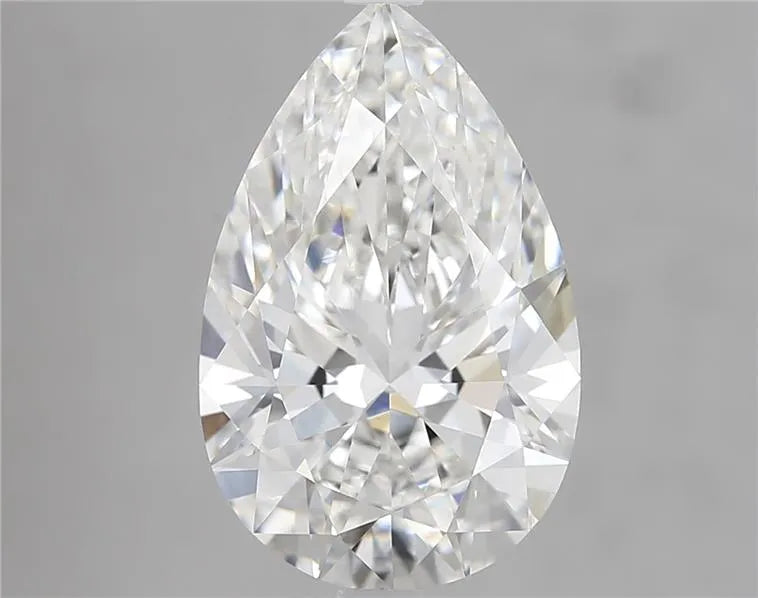 2.83ct Pear Lab Grown Diamond (Colour F, Clarity VVS2, Cut EX, IGI Certified)