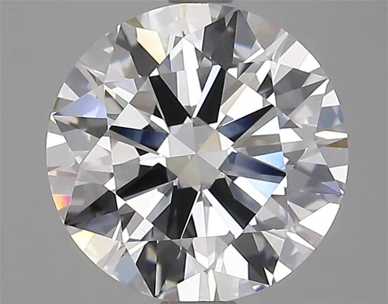 2.83ct Round Lab Grown Diamond (Colour E, Clarity VVS2, Cut EX, IGI Certified)