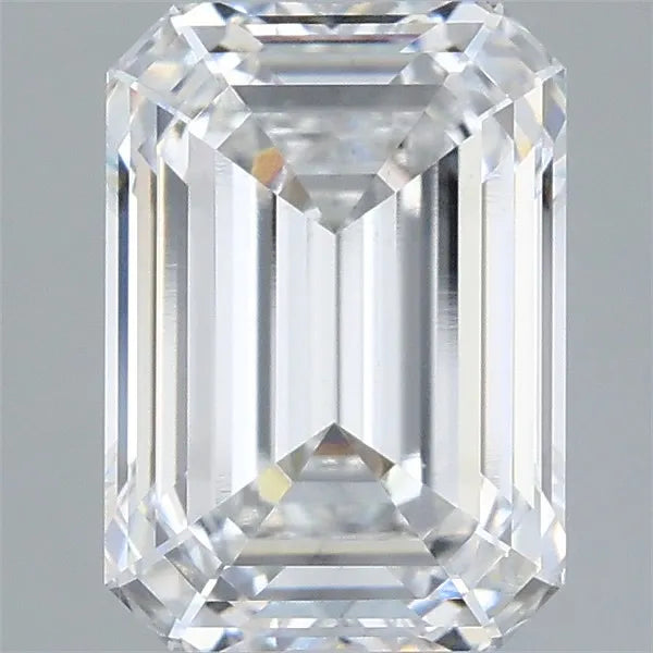 2.84ct Emerald Lab Grown Diamond (Colour D, Clarity VS1, IGI Certified)