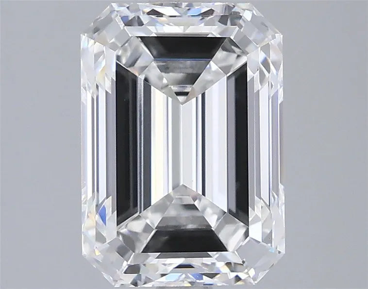 2.84ct Emerald Lab Grown Diamond (Colour E, Clarity VVS1, IGI Certified)