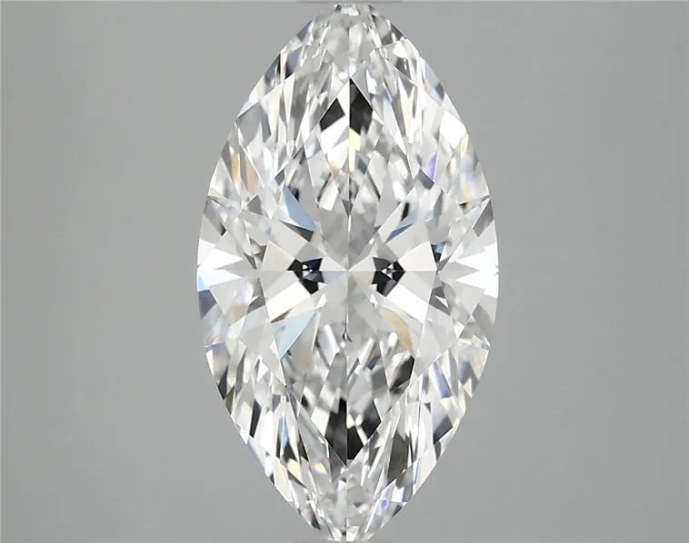 2.84ct Marquise Lab Grown Diamond (Colour E, Clarity VVS2, IGI Certified)
