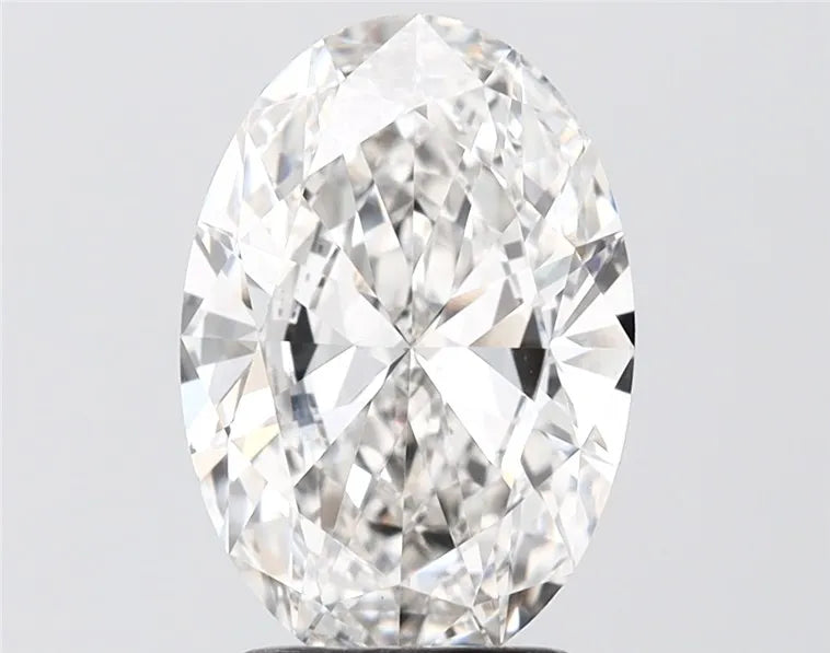 2.84ct Oval Lab Grown Diamond (Colour F, Clarity VVS2, IGI Certified)