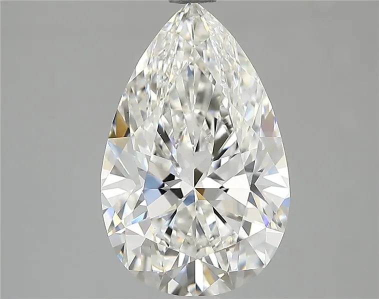 2.85ct Pear Lab Grown Diamond (Colour F, Clarity VVS2, IGI Certified)