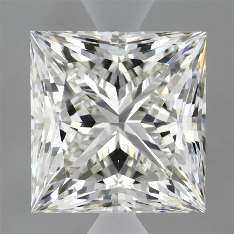 2.85ct Princess Lab Grown Diamond (Colour H, Clarity VVS2, IGI Certified)