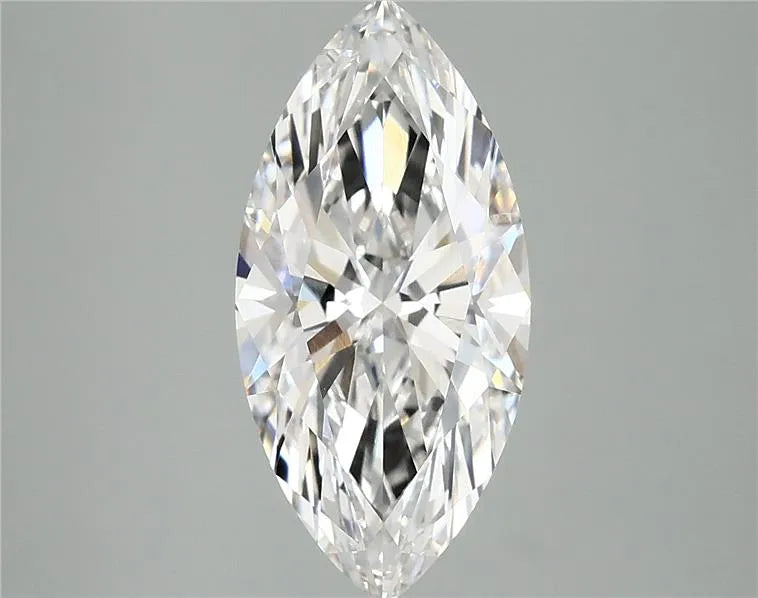 2.86ct Marquise Lab Grown Diamond (Colour E, Clarity VVS2, IGI Certified)
